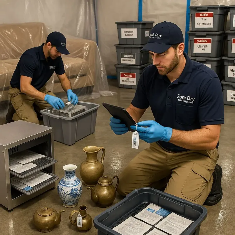 Content Protection and Restoration process in Clinton, IA