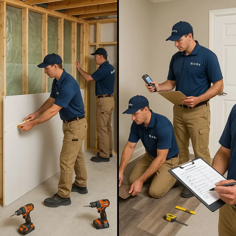 Repairs and Reconstruction process in Clinton, IA