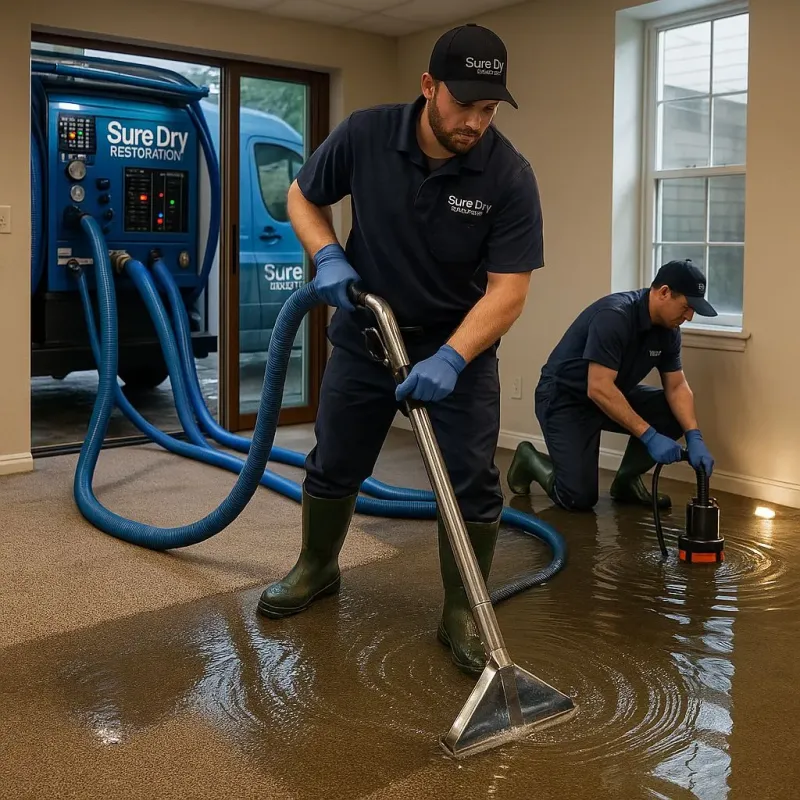 Water Extraction and Removal process in Clinton, IA